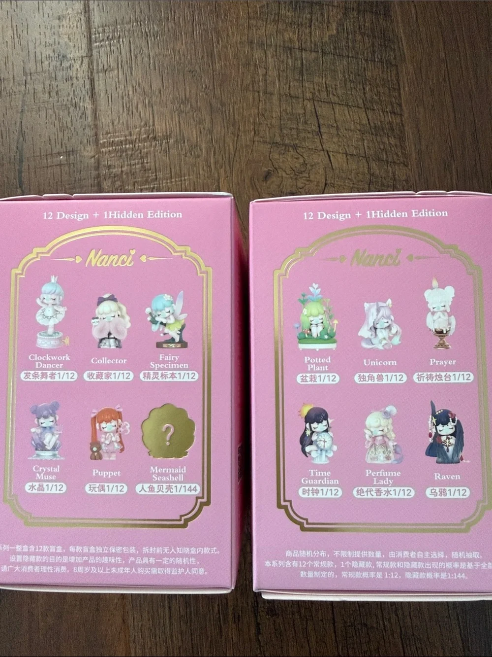 Nanci Museum of Fantasy Pink Figurine 2 pack